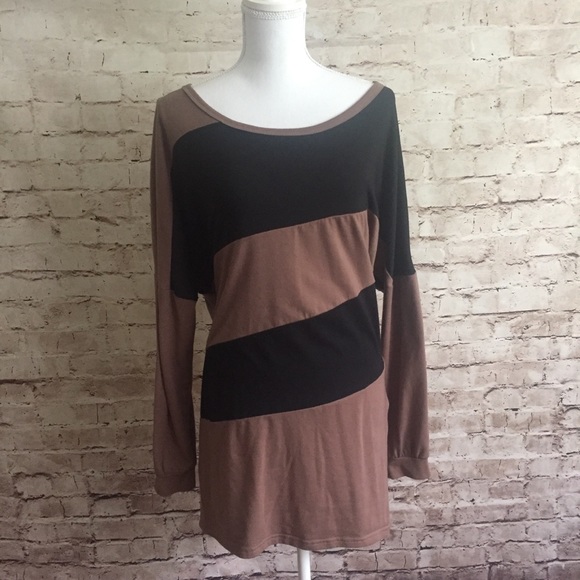 Allegra K Tops - Batwing Sleeves Blouson Tunic